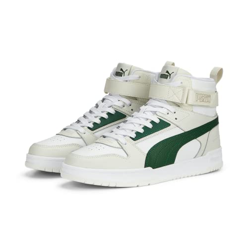Image of PUMA Men's Rbd Game Sneaker, White-vine-vapor-gold, 9.5