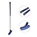 Crestgolf 29 inches Double-Way Rubber Golf Putter,Regular,Right&Left Handed (Blue)