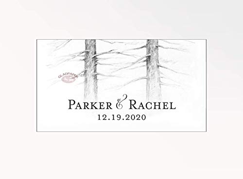 Alternative Wedding Guest Book, Pine Tree Guest Book Custom Wedding Guestbook, Wedding Guest Book Ideas, Rustic Guestbook Tree Alternative, Free Sign, Gladpaper #TOP2