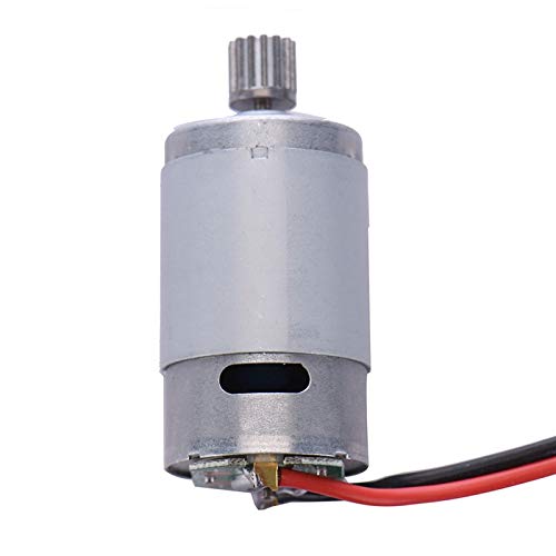 Parts & Accessories 1pcs 15-DJ01 390 Motor with Gear Car Parts for S911/S912 9115/9116 RC Car 390 Motor Electric Brushed Motor Replacement - (Color: as The Picture)