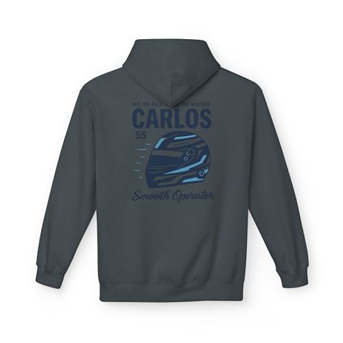 Carlos Inspired Smooth Operator Hoodie – Driver Racing Graphic Pullover | Retro Motorsport Fan Hoodie | F1 Style Race Weekend