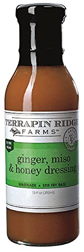 Terrapin Ridge Farms Ginger, Miso, and Honey Salad Dressing Γ’β¬β One 13 Fluid Ounce Bottle Terrapin Ridge Farms Ginger, Miso, and Honey Salad Dressing Γ’β¬β One 13 Fluid Ounce Bottle
