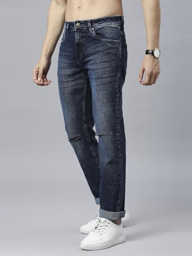 Image of Thomas Scott Men's Regular Fit Mid Rise Mid-Rise Stretchable Jeans