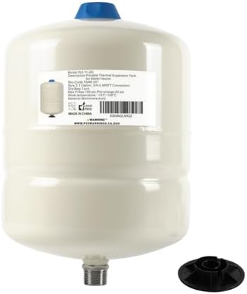 EFIELD Water Heater Expansion Tank, 2.1 Gallon, 3/4 in MNPT Conne...