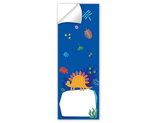 Junapack Lot de 12 cartes d'invitation pour 5ème anniversaire d'enfant - Motif dinosaure avec licorne - 12 enveloppes… - Image 8