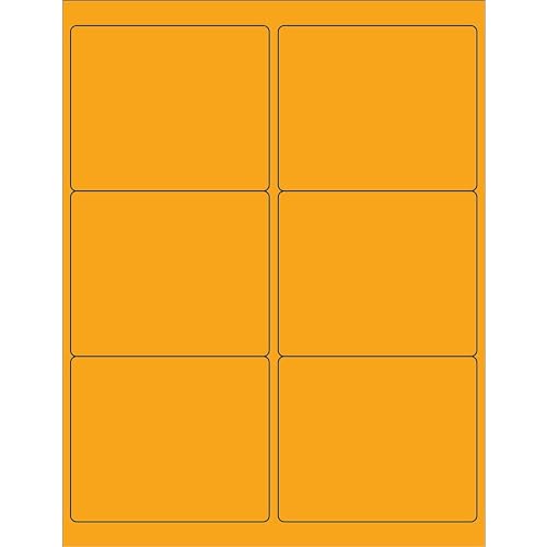 0.5 x 1.75 in. White Rectangle Laser Labels - Pack of 9600