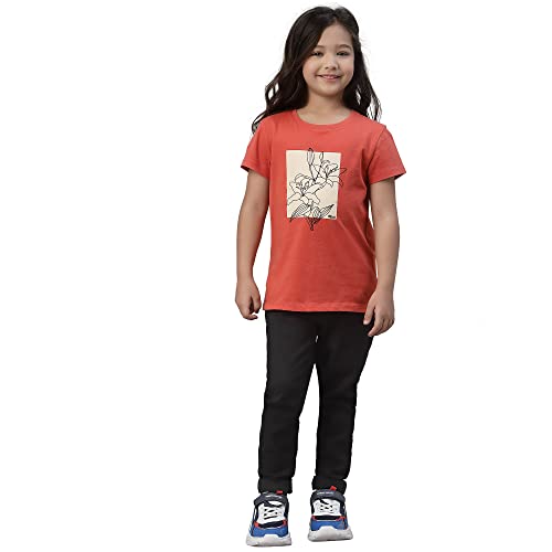 Image of Mode By Red Tape Girl's Regular Fit T-Shirt
