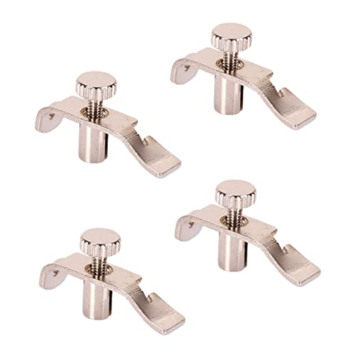 TOYANDONA 4pcs Professional Fine Tuners String Tune Adjuster Stainless Steel Adjustment Tools Music Tuner Universal