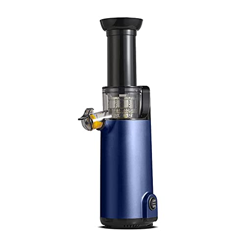 MIIKHI Compact Slow Juicer Cold Press, Portable Small Masticating Juicer Machines Vegetable And Fruit, Higher Juice Yield