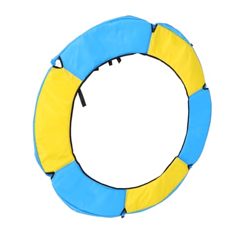 BESTonZON Protector de Borde para Cama Elástica de Funda de Oxford Resistente Colchoneta Anticolisión para Plástica Duradera y Fácil de Instalar
