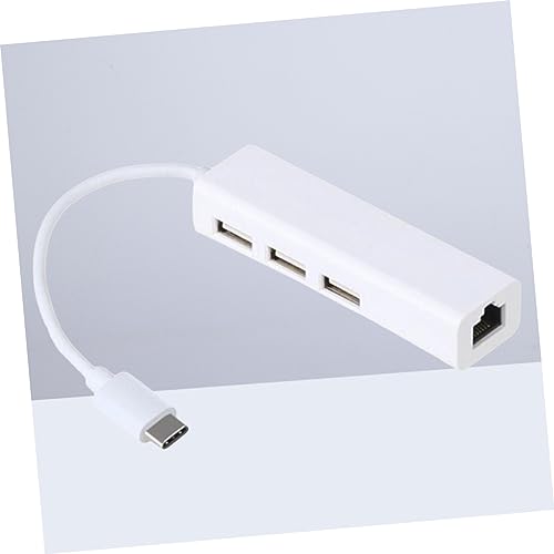 Adaptador Type C Ethernet LAN Operitacx Hub USB Note con expansor OTG integrado 2