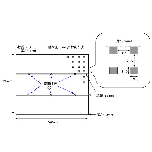 Amazon | 440x520mm クリップボード | 電設用部品・資材 | DIY・工具
