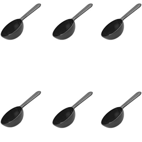 Csnsd Coffee Scoop 6Pcs Black Pp Plastic Measuring Spooner Tablespoon For Coffee, Tea And Milk Powder #TOP16