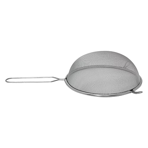 Mimo Style Peneira 18 cm Com Suporte Para Acomodação em Panelas e Travessas, Suporta Altas e Baixas