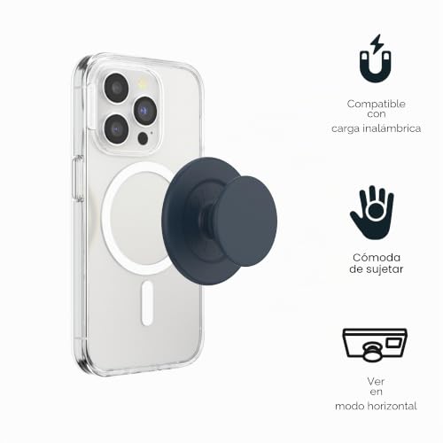 Agarre para teléfono compatible con MagSafe y carga inalámbrica azul 6