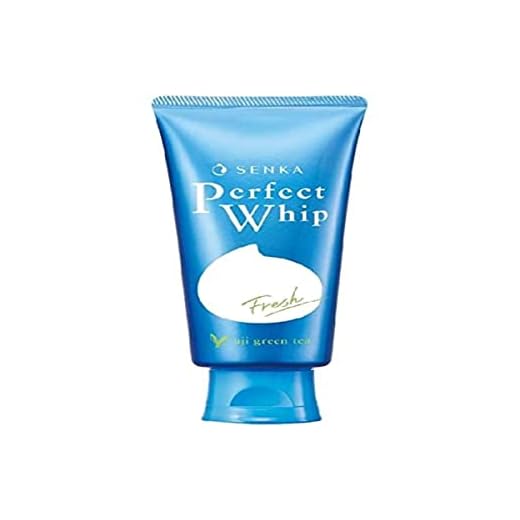 SENKA - Perfect Whip Fresh Uji Green Tea - Espuma de Limpeza Facial 100g