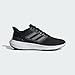 adidas Men's Ultrabounce Running Shoe, Black/White/Black, 12