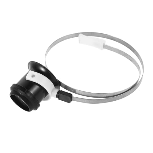 VERDANVERSE Loupe De RéParation Montre avec Anneau en Inoxydable Loupe Confortable À Haute DéFinition pour Horlogers Bijoutiers Et Entretien ÉLectronique...