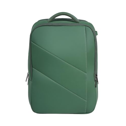 Image of Impulse Pioneer Premium Business Backpack | Unisex Office Bag in Vegan Leather | 27L Water Resistant with 15.6 inch Laptop Sleeve, Anti-Theft Pocket & Padded Straps
