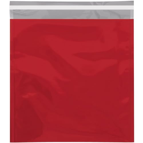 10.75 x 13 in. Red Metallic Glamour Mailers - Case of 250