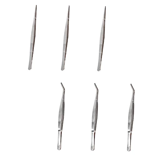 DIYEAH Bonsai Pinzetten Set, 6 Stück