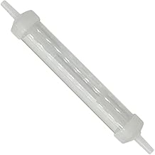 ResOne Inline Oxygen Tubing Water Trap, 1Pack Moisture Collection Chamber with Removable End Caps, Fits Standard Oxygen Tubing