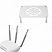 BWOFJGWH Router Cooling Base Router Cooling Stand Multipurpose Heat Dissipation Rack Network Mount for Office Studios Stable, Silver