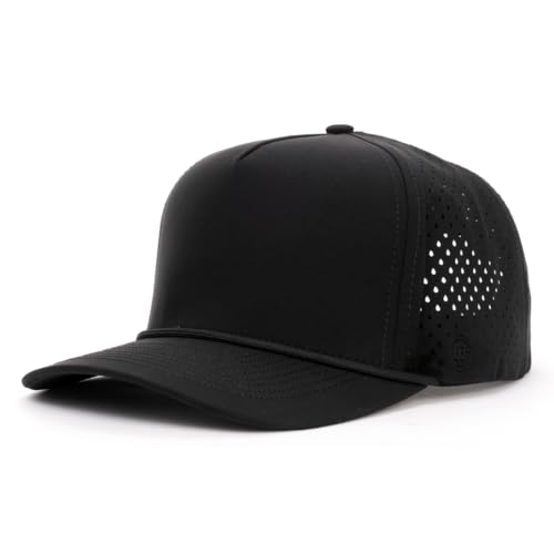 Image of BRIMZ Outdoor Performance Hat - Water & Sweat Resistant Hats - Breathable & Moisture-Wicking Snapback