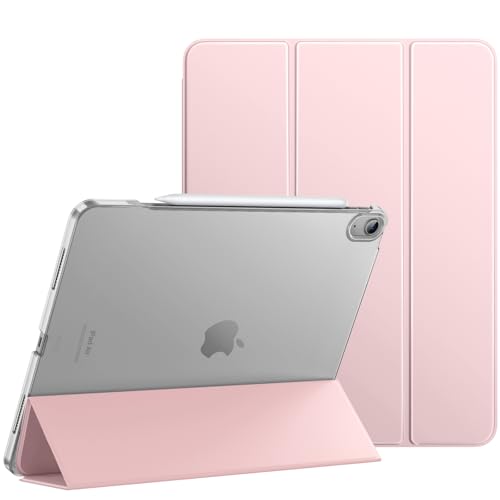MoKo iPad Air 13C` 2025/2024 P[X iPad Air 13C`(M3/M2) p蒠^Jo[ I[gX[v@\ Pencil ProtΉ O܂X^h PUU[O n}CNt@Co[ LightPink
