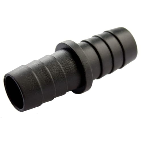 Conector de manguera de salida de 5 x 22 mm (1) PP, junta de manguera recta de plástico duradero para fontanería y electrodomésticos