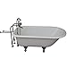 Barclay Butera Tub Kit 67" CI Roll Top, Tub