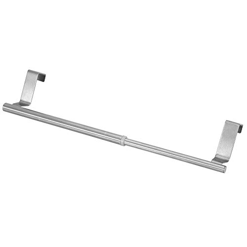 Towel Rack Stainless Steel Retractable Bath Double and Single Bar Towel Shelf Holder for Bedroom Bathroom Kitchen Living room(1#)