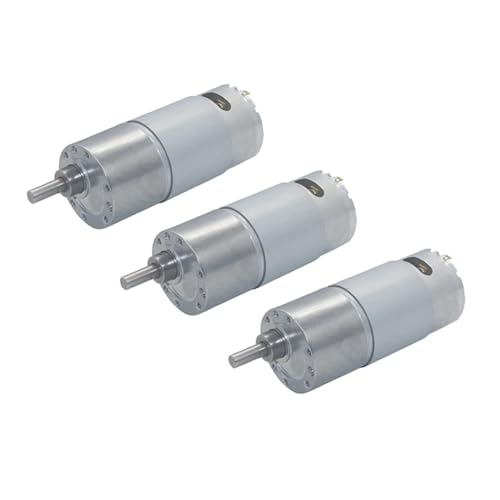 Motoréducteur 12V 100 tr/min JGB37-550 DC en lot de 3 pièces