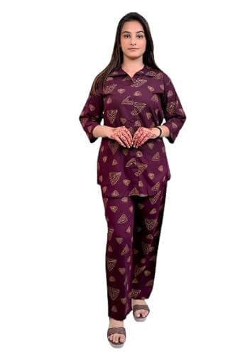 Elegant Printed Co-ord Set for Women | Comfortable & Stylish Two-Piece Print Outfit | Perfect for Casual and office-image-18