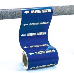 ACCUFORM ROLL Form Pipe Marker: Hydrogen 12" X (RPL168PT)