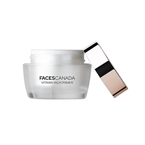Image of FACES CANADA Vitamin Rich Primer, 15g | Minimizes Pores | Evens Skin Tone | Perfect Makeup Base | Keeps Makeup Intact | Long Lasting | Revitalises Skin | Paraben Free | Oil Free Formula