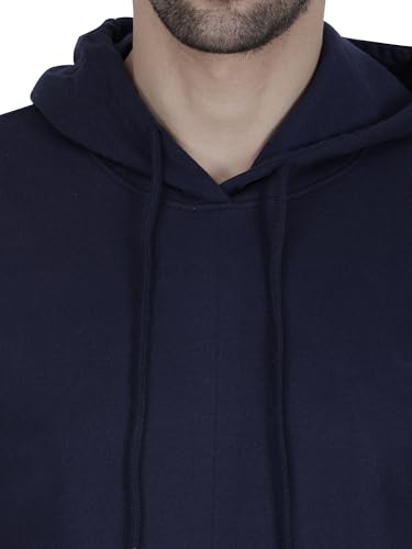 Image of Mastyle Men's Solid Hoodies |100% Rich Cotton Fleece 400 GSM | Wrinkle Free