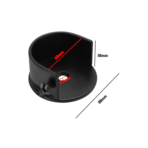 SING F LTD 4 peças para decoração de janela, haste romana, flange, base, varão de cortina com parafu