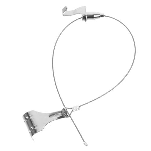 JECOMPRIS Fil De Suspension Pour Cadre Photo Cintre Pour Cadre Avec Crochet Corde De Suspension Pour Câble Métallique Avec Crochet Pour Tableau