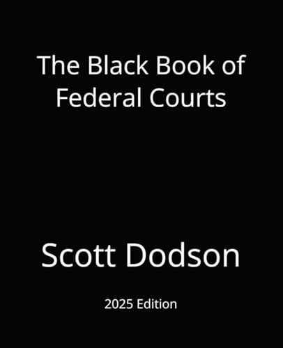The Black Book of Federal Courts