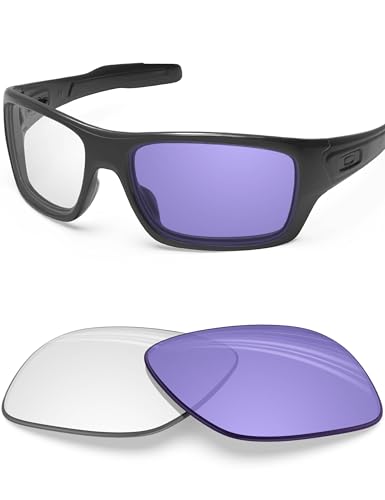Image of BLAZERBUCK Anti-salt Polarized Replacement Lenses for Oakley Turbine OO9263 Sunglass