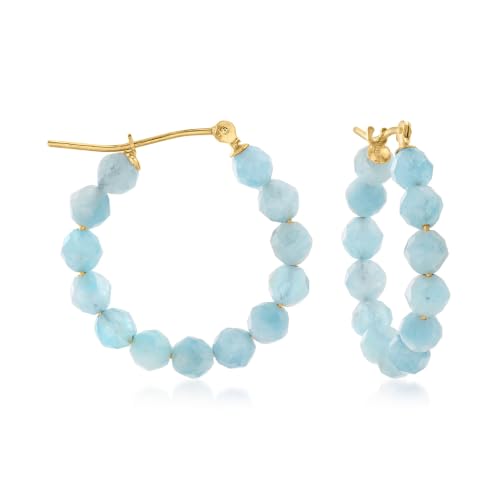 Ross-Simons 9.60 ct. t.w. Aquamarine...