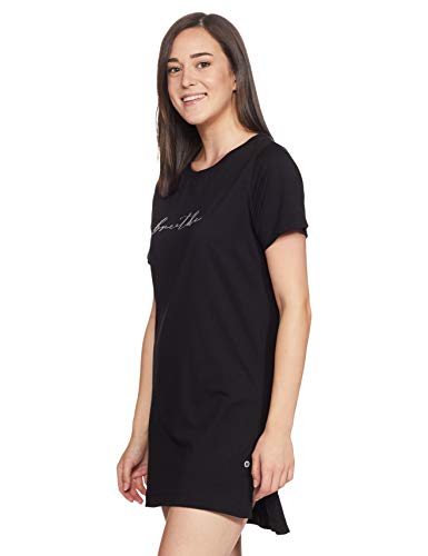 Image of Enamor Essentials E061 Women Night Dress Cotton Tunic Tee