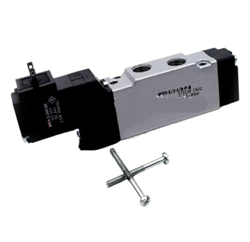 Électrovannes MEH-5/3G-1/8-PLSIB pour éviter les pertes de pression d'air