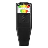 Suministros para el hogar Medidor de 5 LED EMF Medidor de campo magnético eléctrico Dosímetro Detector Sensor LCD digital de mano Probador de radiación electromagnética Medidor de Gauss (Color: Neg