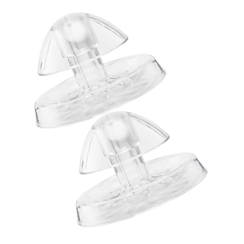 VANZACK 2 Piezas Atrapador de Caracoles Transparente Accesorio Práctico Peceras Usar Pequeños y Acuáticos