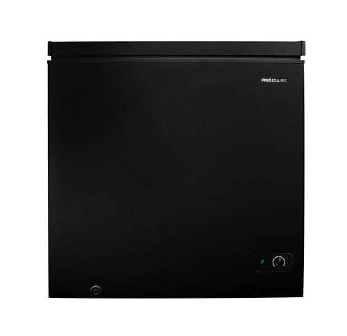 Image of ARCTIC CHEF ACFRF710-BLACK Chest Freezer, Up to 197 L, 7 Cu. Ft. Capacity, Black