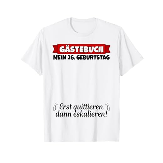 26 cumpleaños libro de visitas | 26 cumpleaños 26 mujer divertida Camiseta