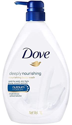 Dove Uniliver Body Wash 33.8Oz W/Pump Deeply Nourishing Pack of 1 (Deeply Nourishing 1)