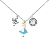 UJIMS Anime Cartoon Necklace Wonderland Movies Inspired Gifts Cartoon Fans Jewelry for Best Friend Rabbit Lover Merch (Ace Necklace)